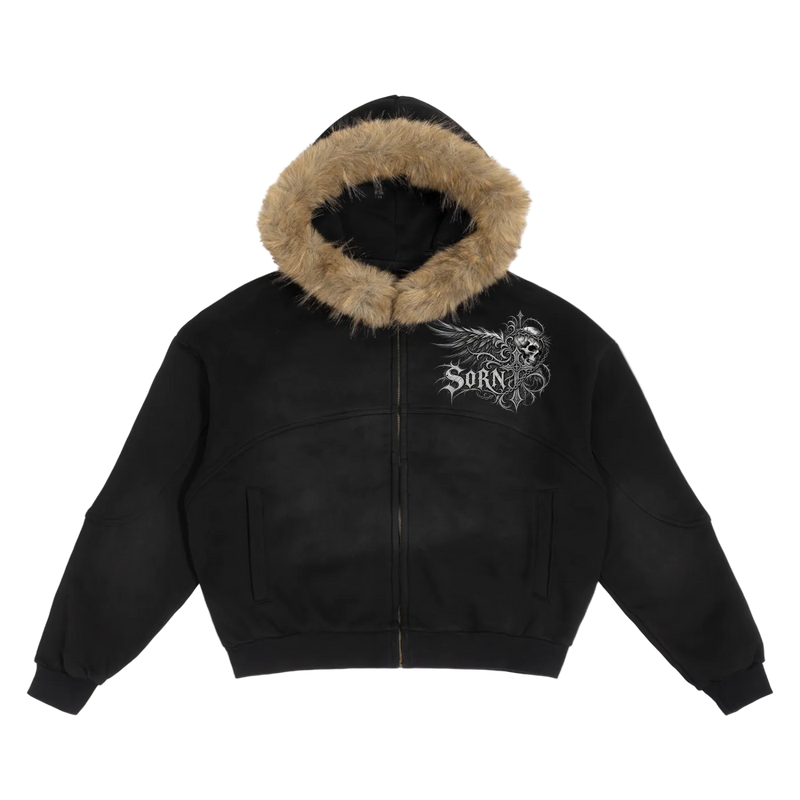 Frostbound Fur Jacket