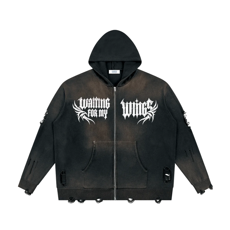 Waiting for my Wings hoodie