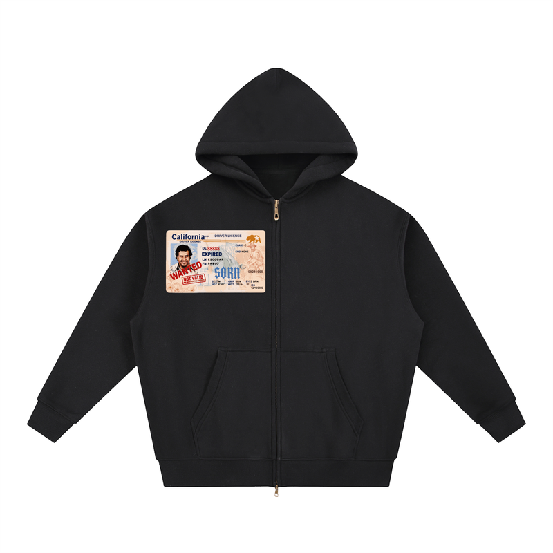 Wanted Saint Zip Hoodie