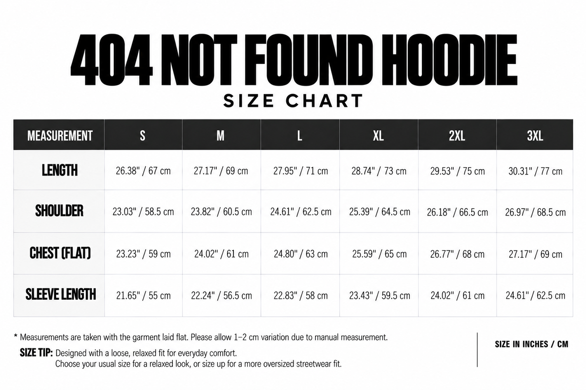 404 Not Found Hoodie
