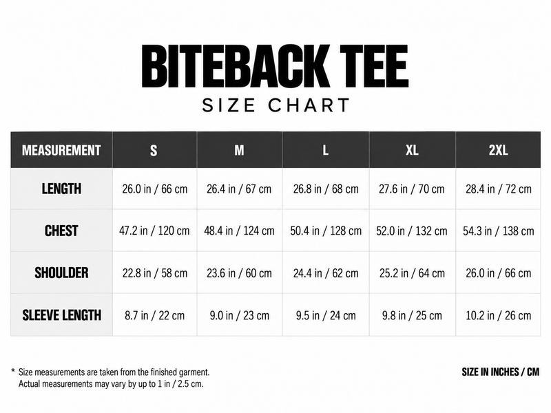 Biteback Tee