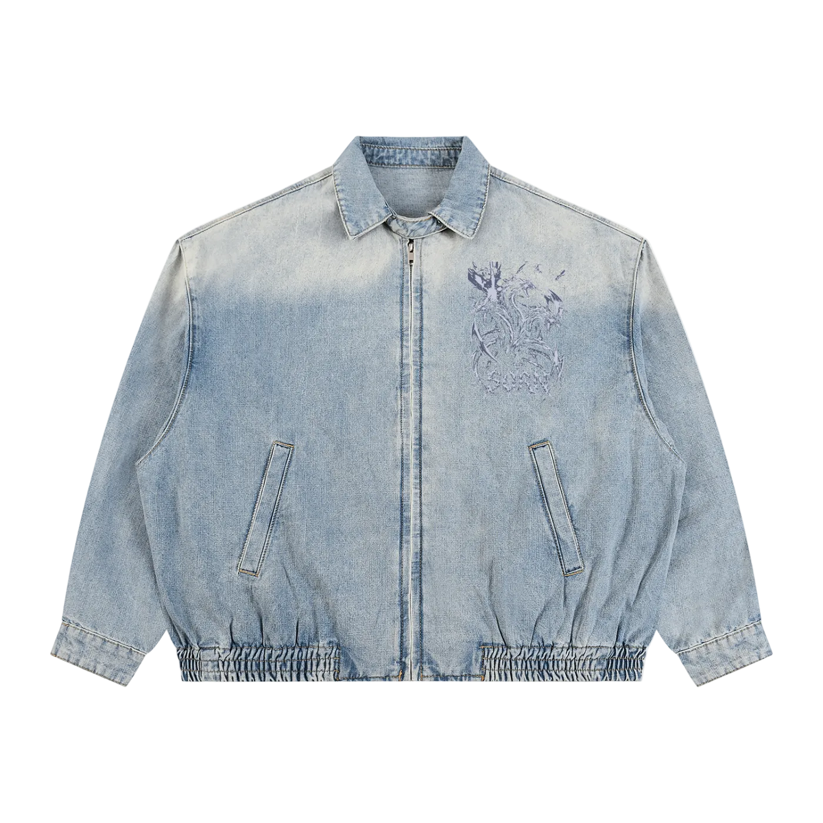 Pale Relic Denim Jacket