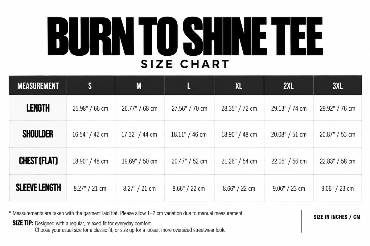 Burn to Shine Tee
