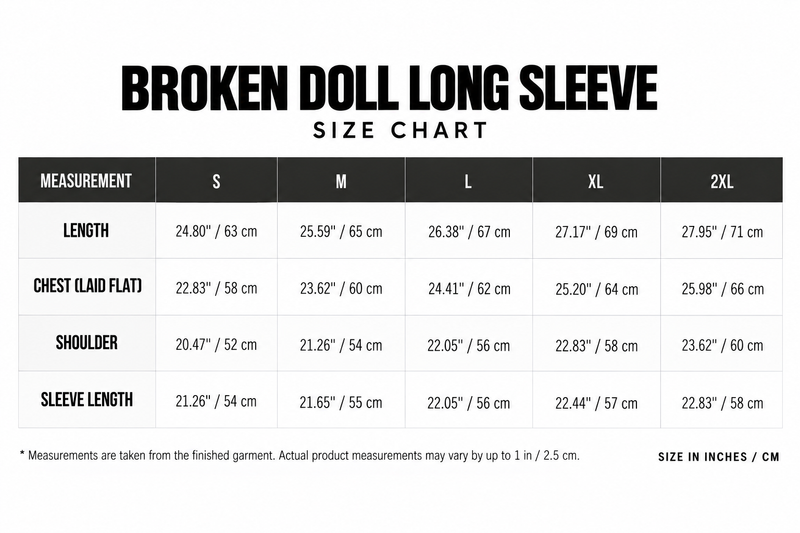 Broken Doll Long Sleeve