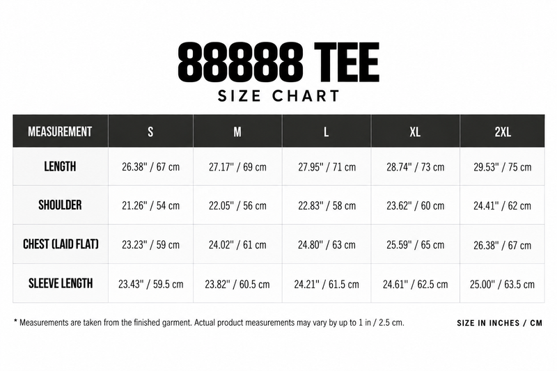 88888 Tee