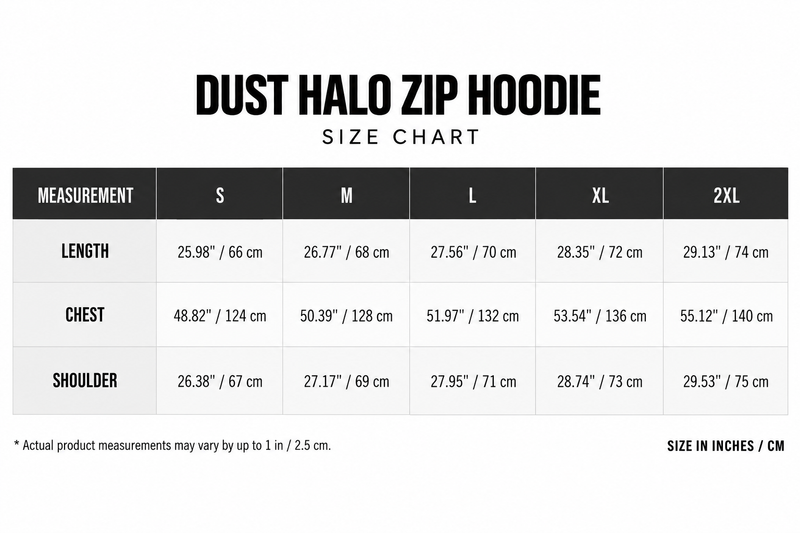 Dust Halo Zip-Up