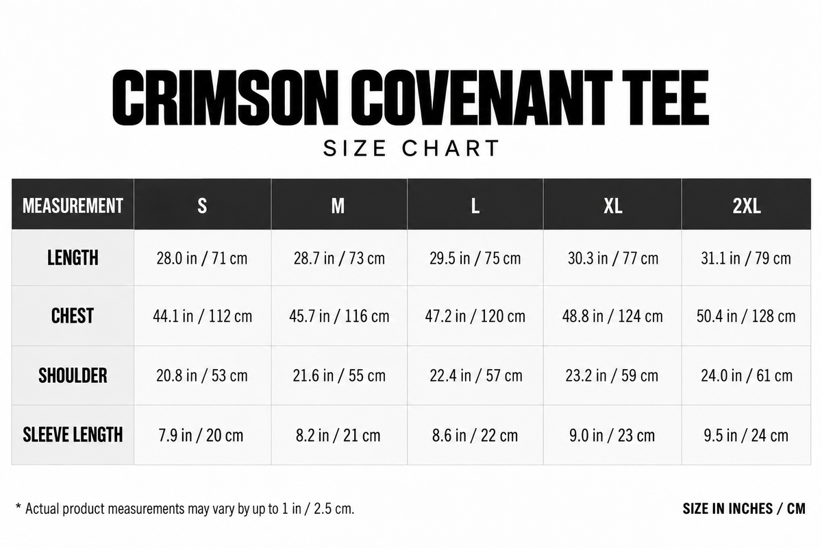 Crimson Covenant Tee