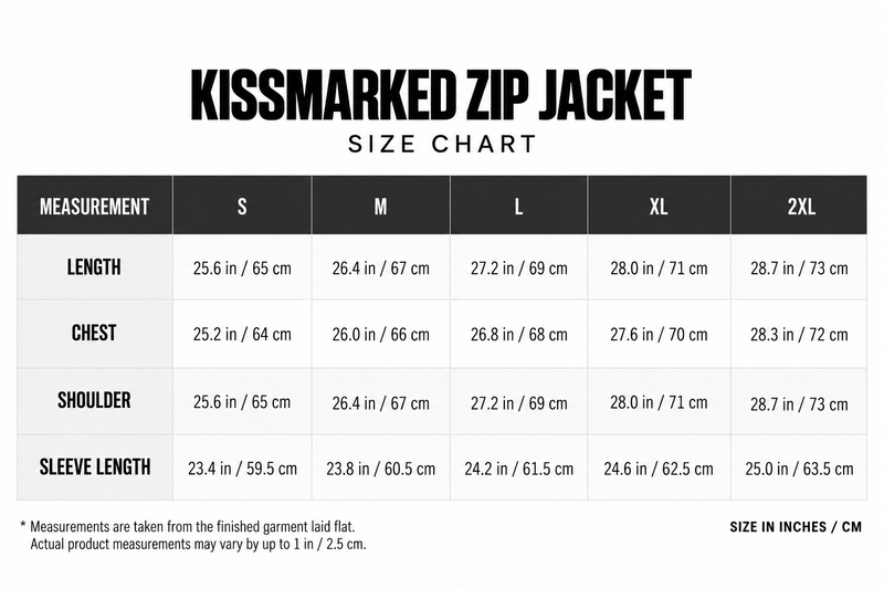 Kissmarked Zip Jacket