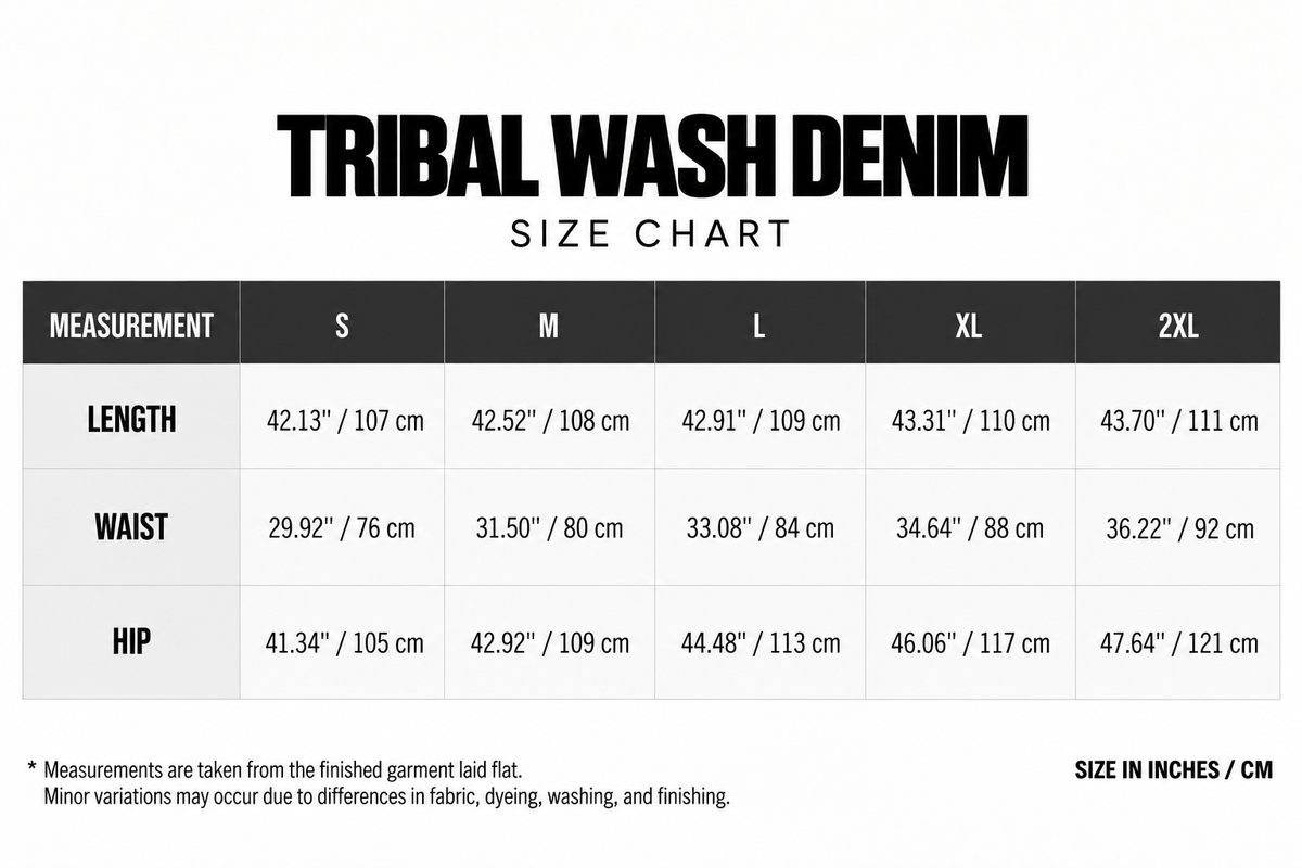 Tribal Wash Denim