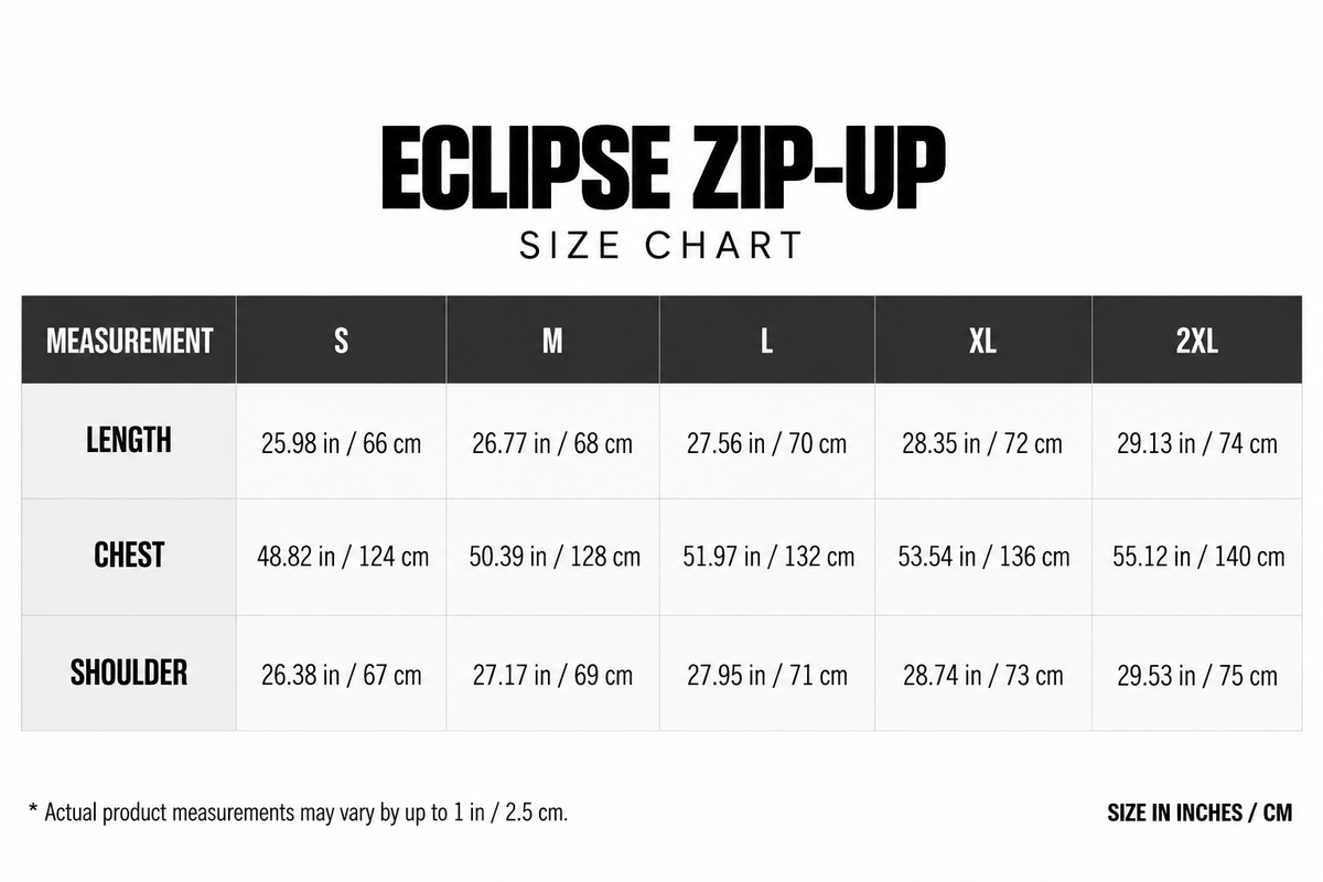 Eclipse Zip-Up