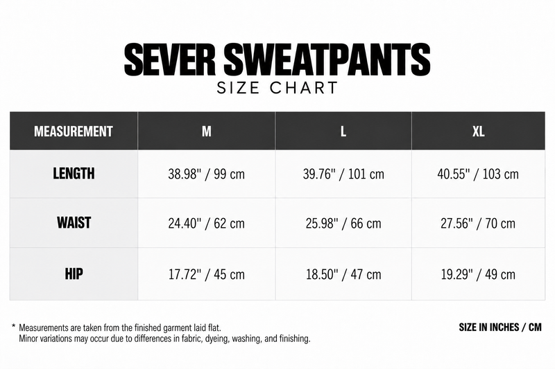 "Sever" Sweatpants