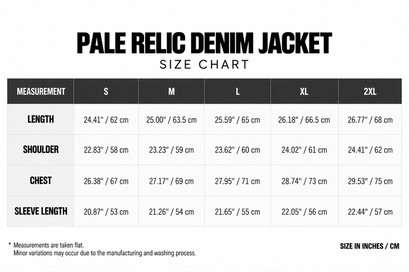 Pale Relic Denim Jacket