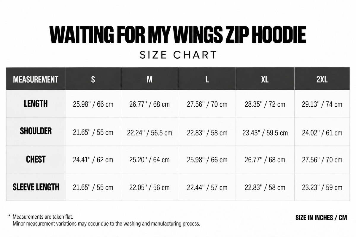 Waiting for my Wings hoodie