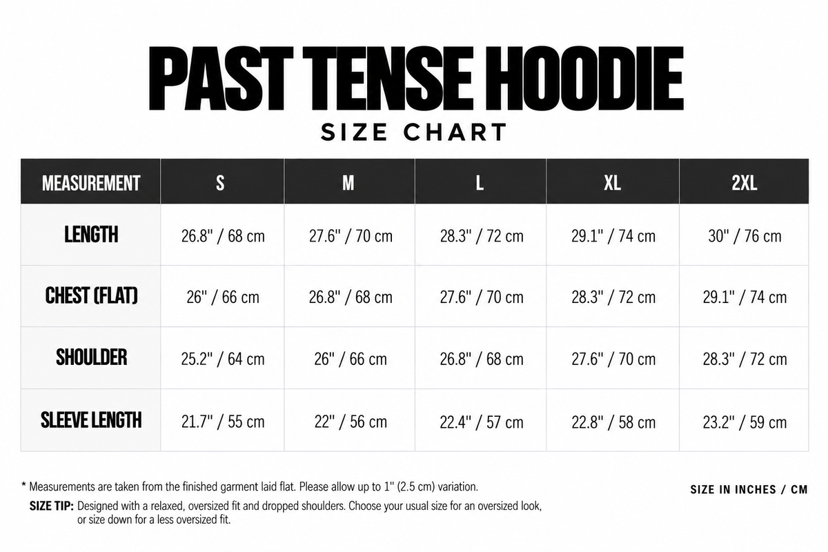 Past Tense Hoodie